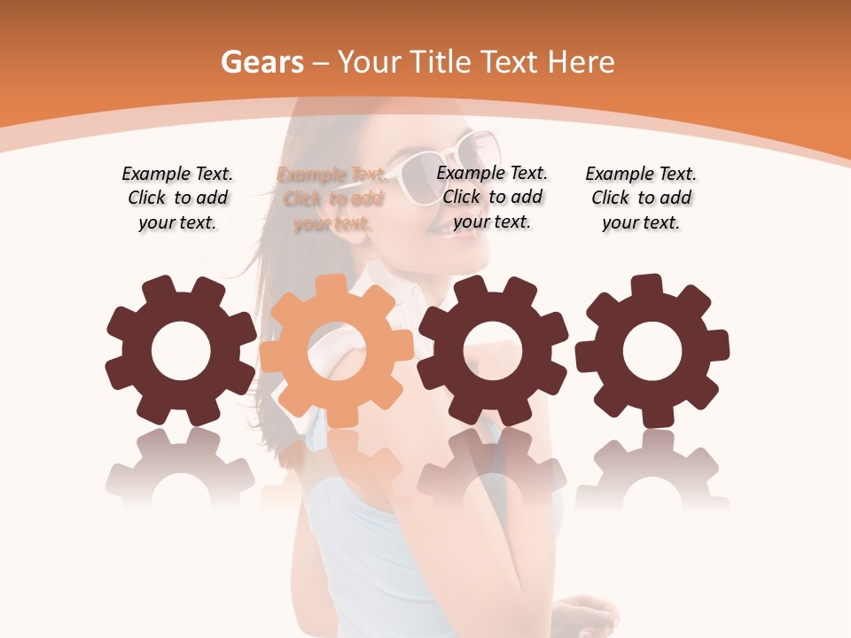 Sch Weiblich Sommer PowerPoint Template