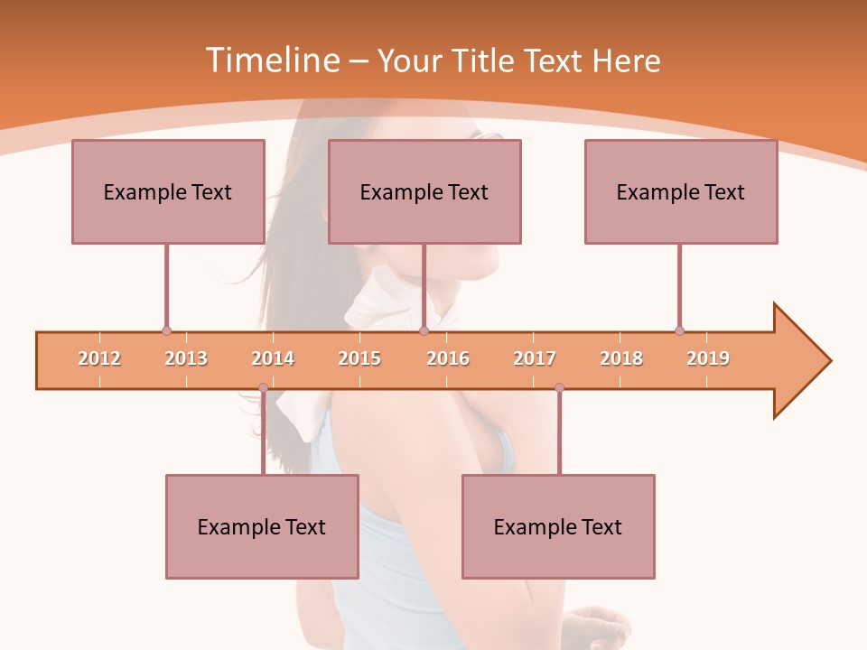 Sch Weiblich Sommer PowerPoint Template