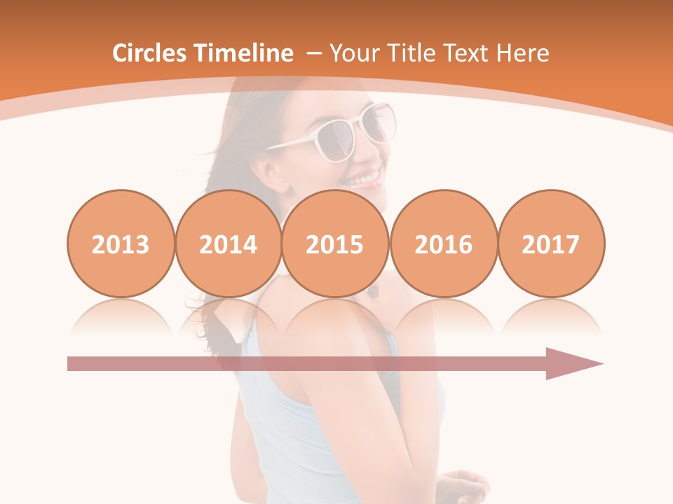 Sch Weiblich Sommer PowerPoint Template