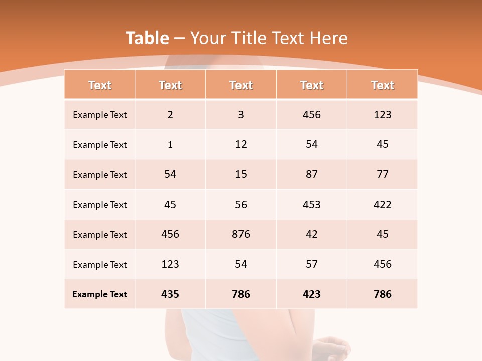 Sch Weiblich Sommer PowerPoint Template