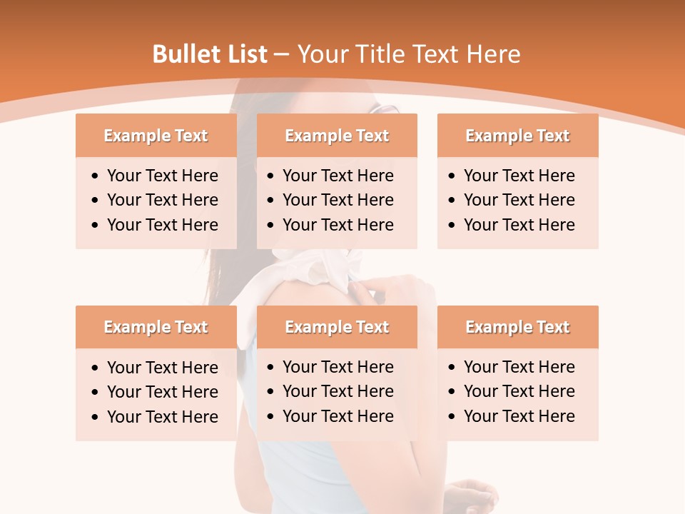 Sch Weiblich Sommer PowerPoint Template