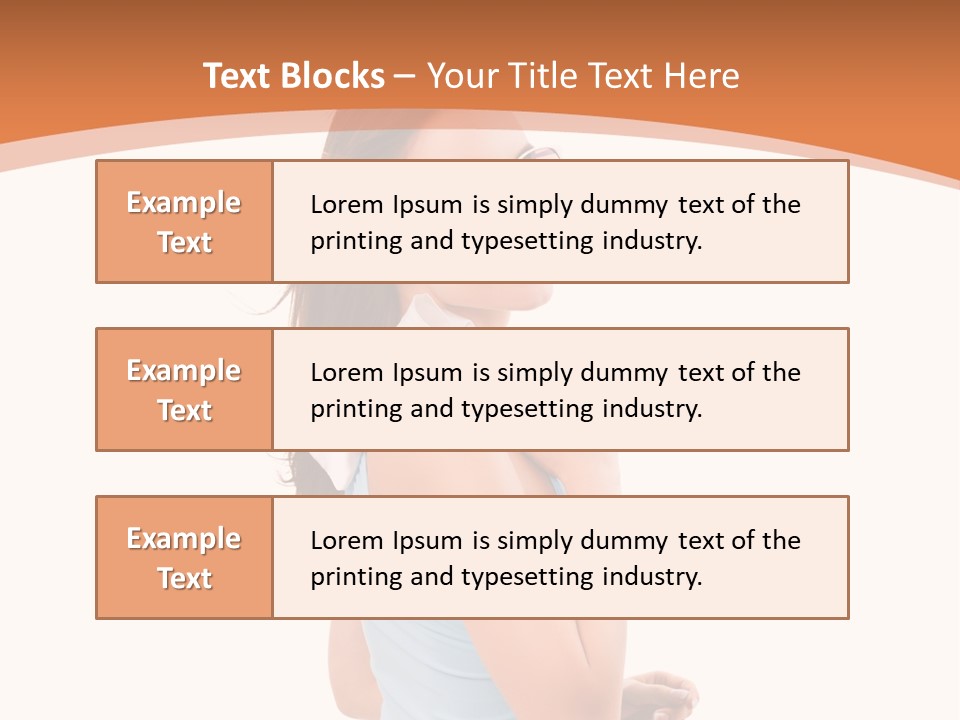 Sch Weiblich Sommer PowerPoint Template