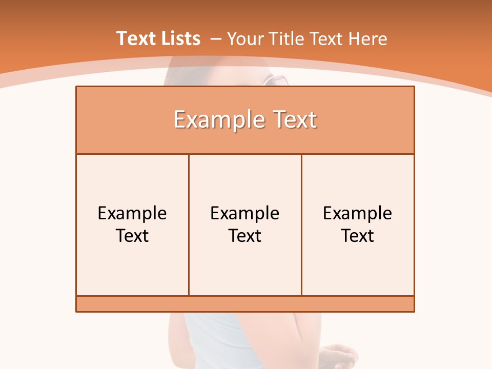 Sch Weiblich Sommer PowerPoint Template
