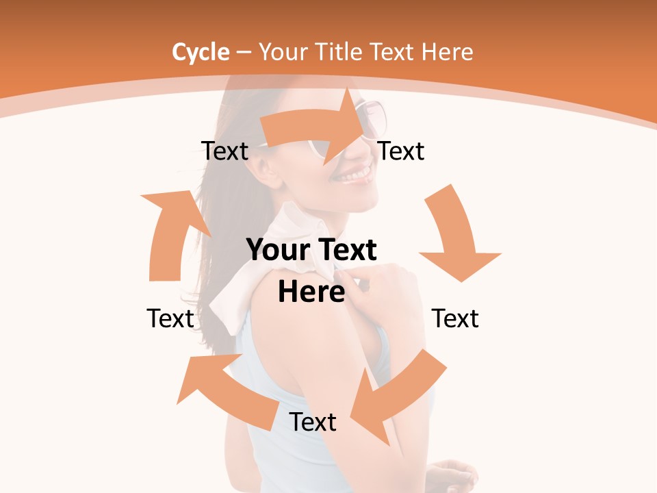 Sch Weiblich Sommer PowerPoint Template