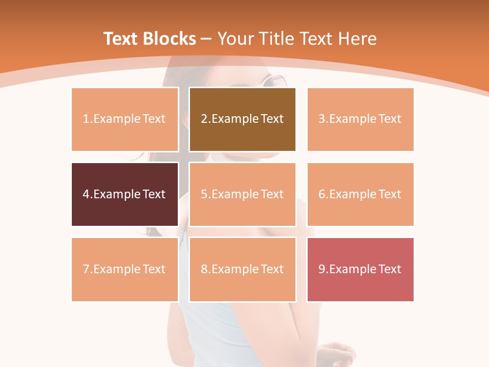 Sch Weiblich Sommer PowerPoint Template