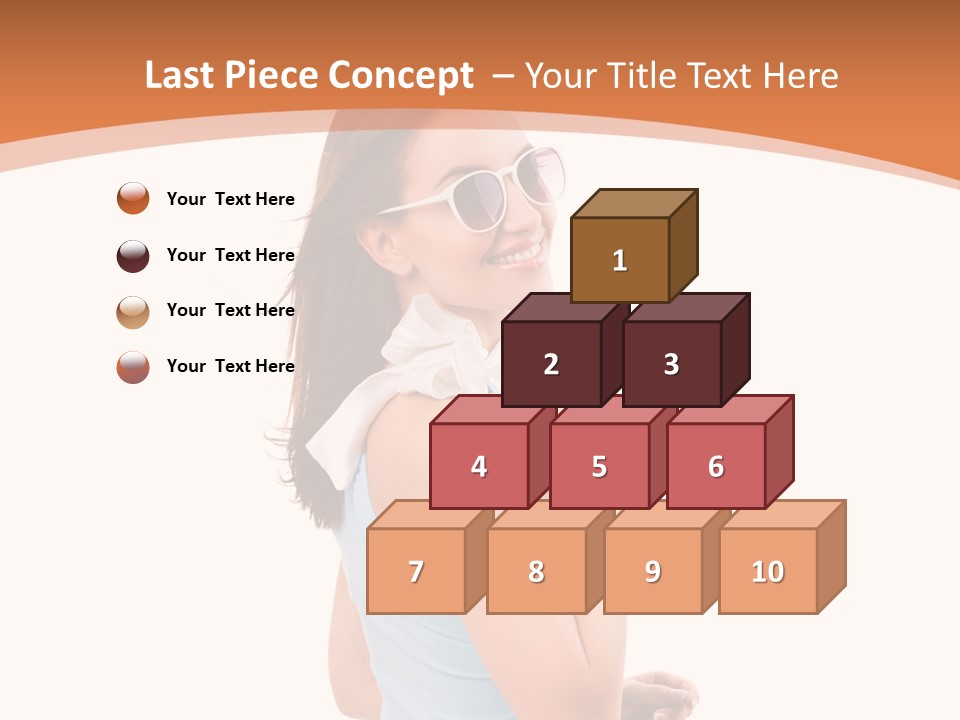 Sch Weiblich Sommer PowerPoint Template