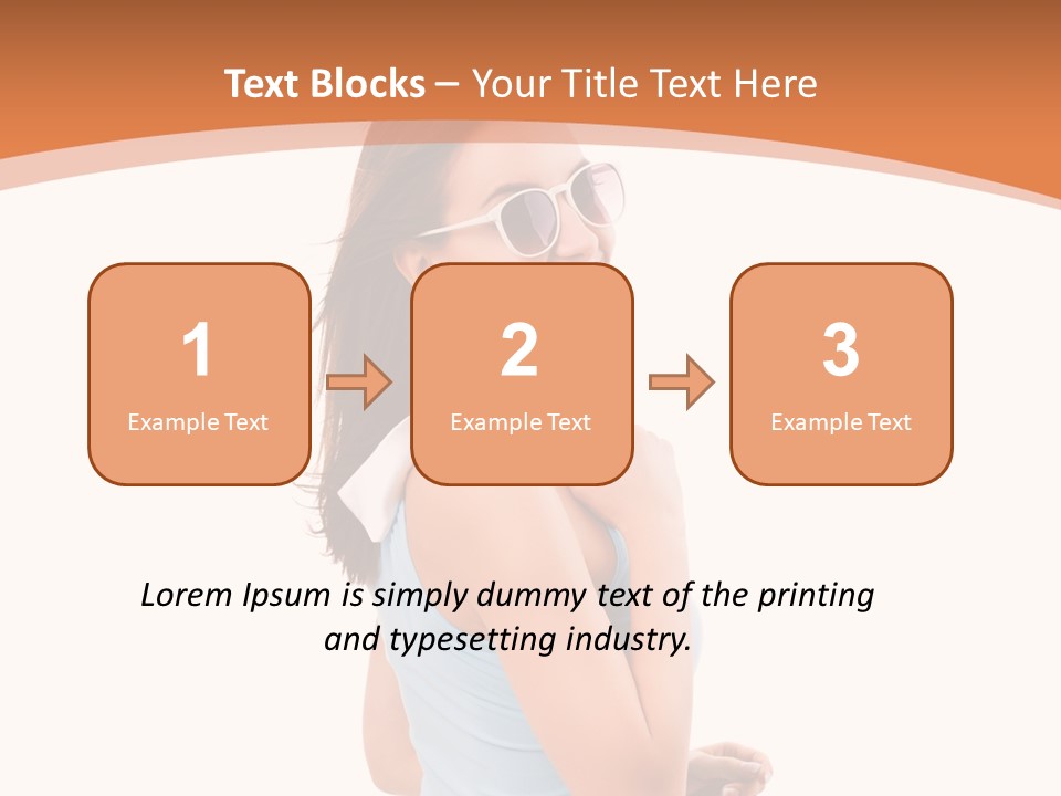 Sch Weiblich Sommer PowerPoint Template