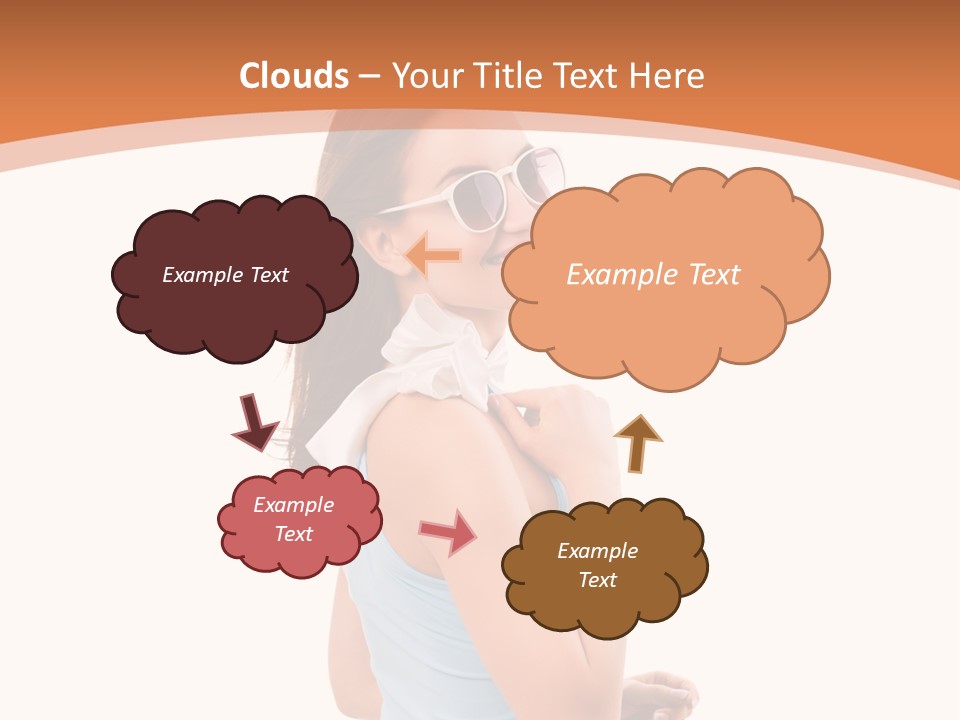 Sch Weiblich Sommer PowerPoint Template