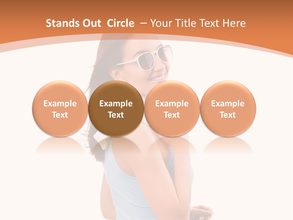 Sch Weiblich Sommer PowerPoint Template