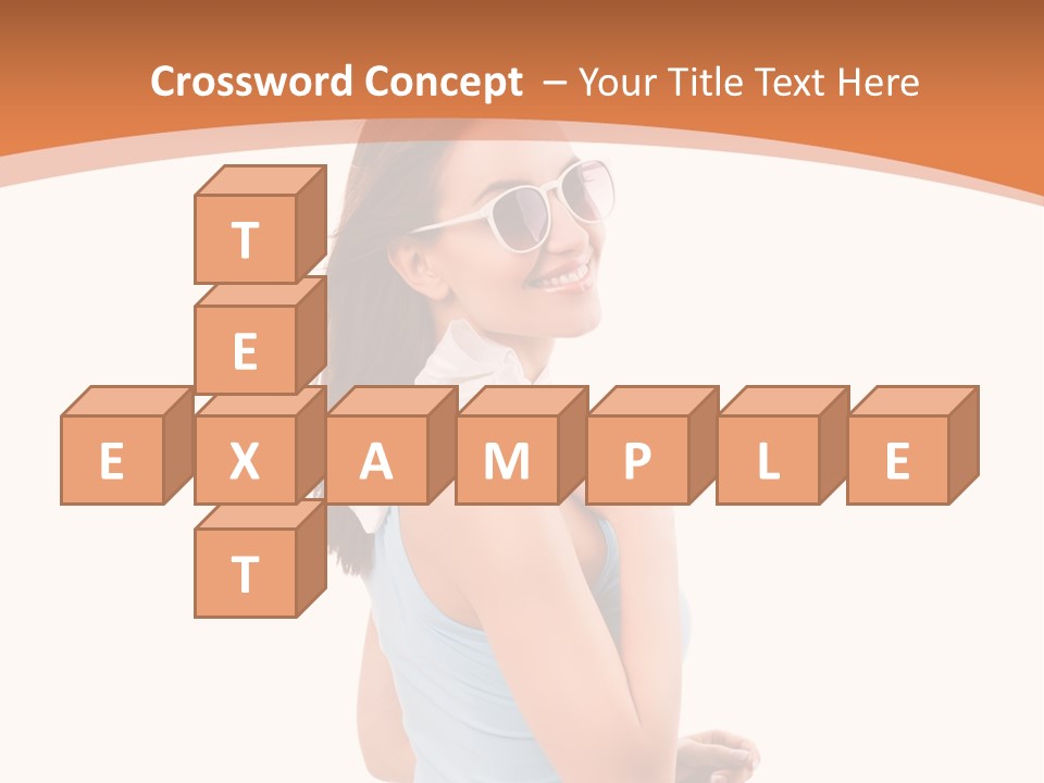 Sch Weiblich Sommer PowerPoint Template