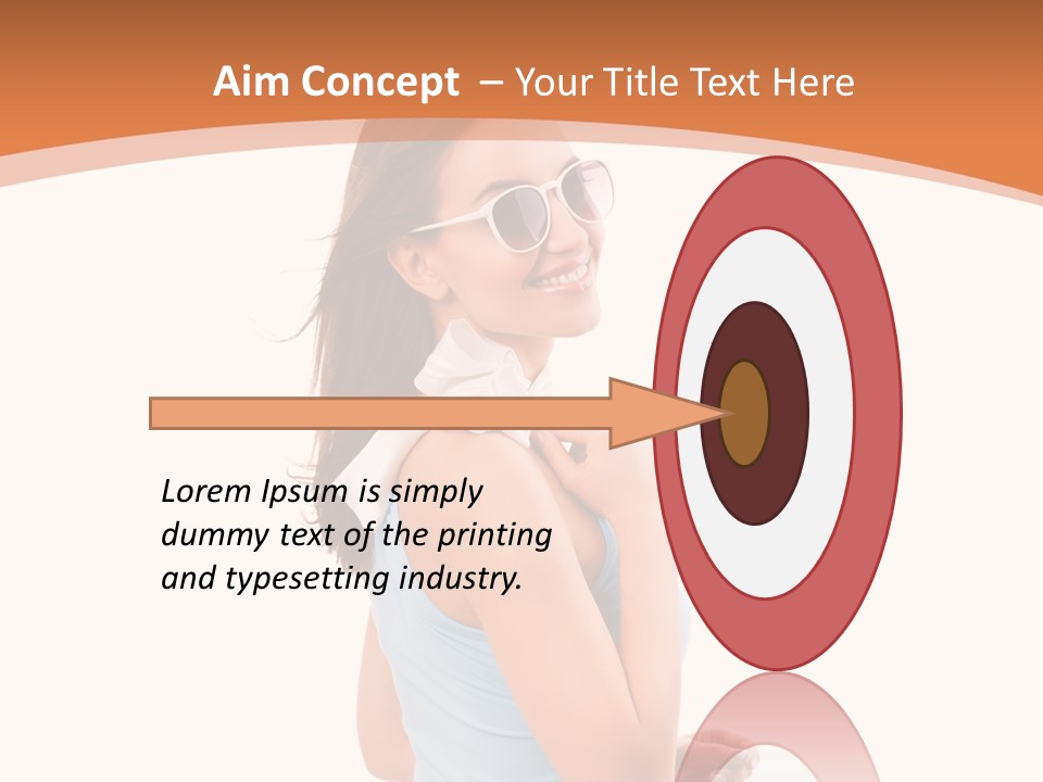 Sch Weiblich Sommer PowerPoint Template