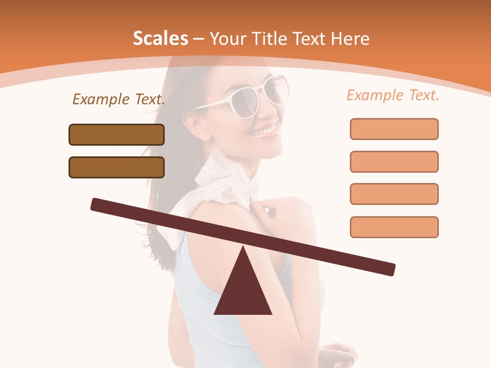 Sch Weiblich Sommer PowerPoint Template