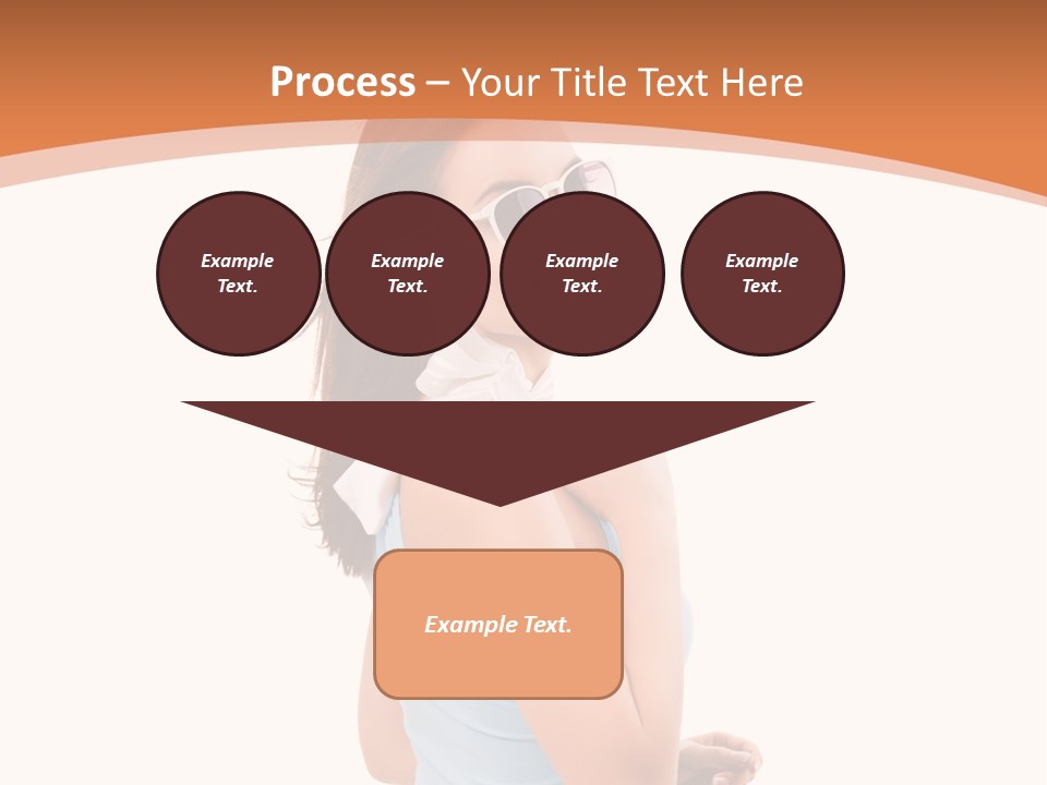 Sch Weiblich Sommer PowerPoint Template