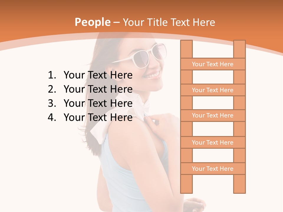 Sch Weiblich Sommer PowerPoint Template