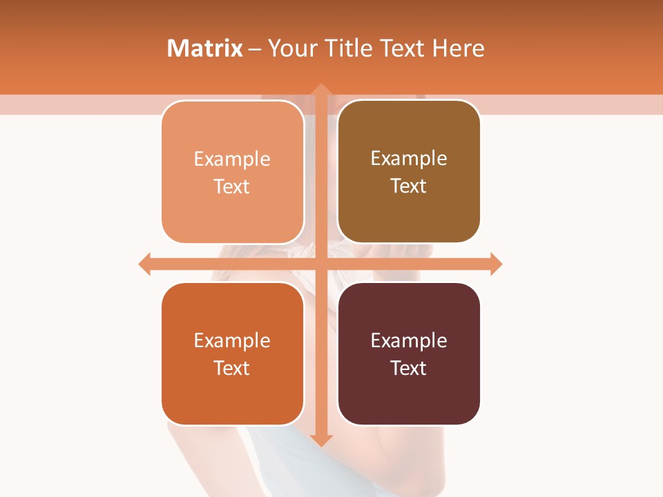 Frau Kleid Schlank PowerPoint Template