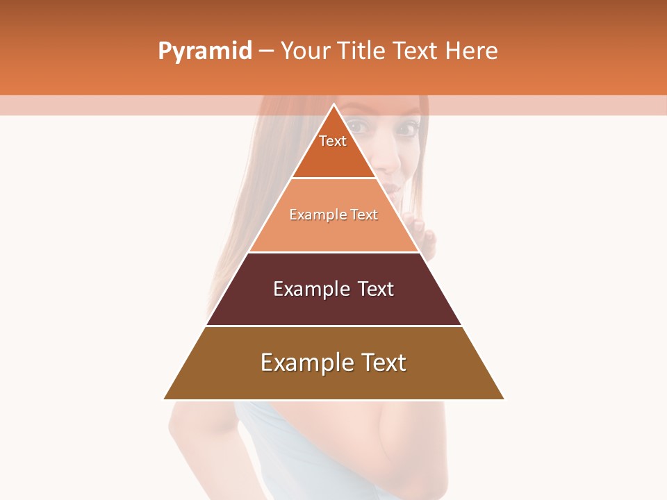 Frau Kleid Schlank PowerPoint Template