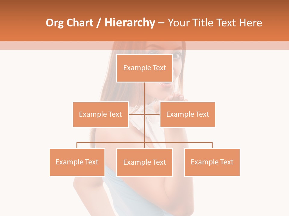 Frau Kleid Schlank PowerPoint Template