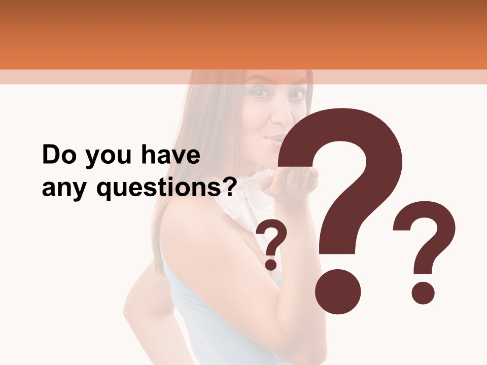 Frau Kleid Schlank PowerPoint Template