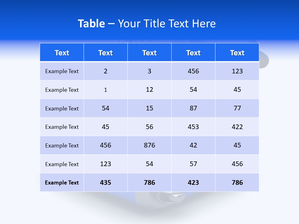 Success Business Expression PowerPoint Template