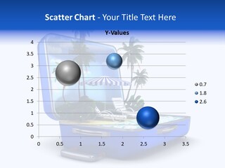 Holiday Tourism Sandy PowerPoint Template