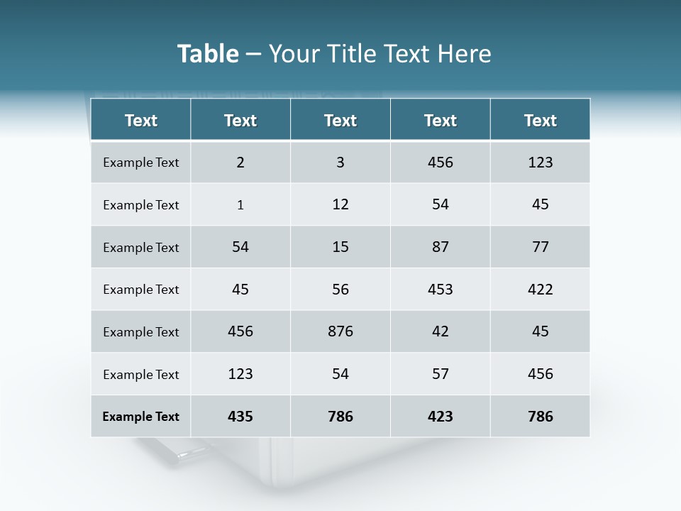 Suitcase Adventure Glacier PowerPoint Template
