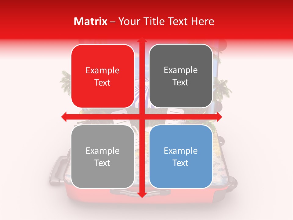 Warm Isolated Towel PowerPoint Template