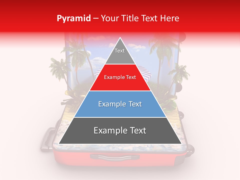 Warm Isolated Towel PowerPoint Template