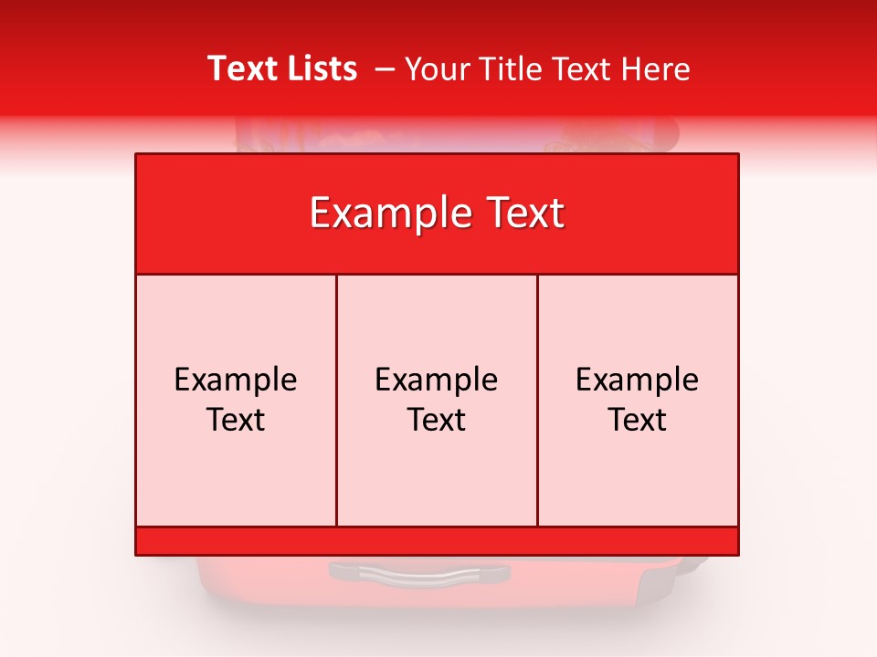 Warm Isolated Towel PowerPoint Template
