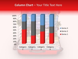 Warm Isolated Towel PowerPoint Template