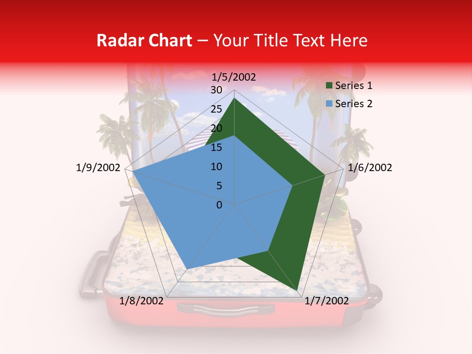 Warm Isolated Towel PowerPoint Template