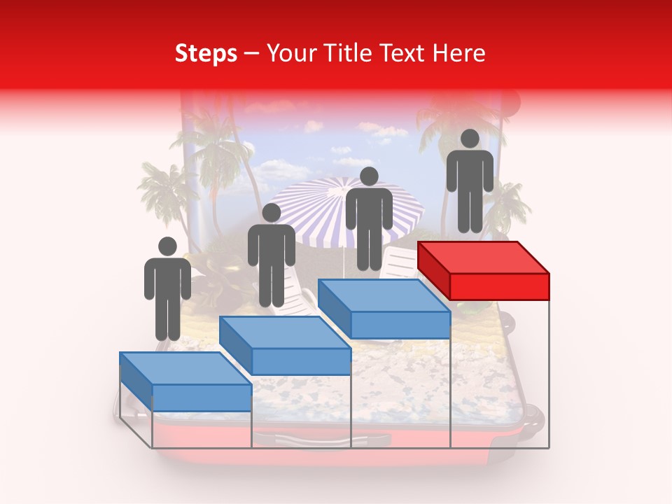 Warm Isolated Towel PowerPoint Template