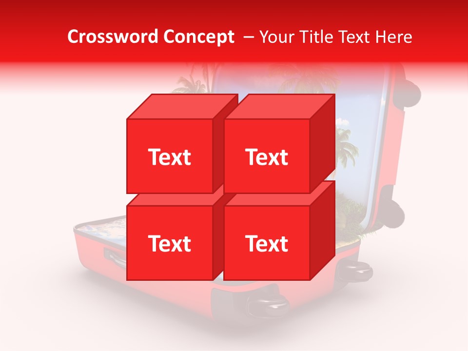 Blue Ocean Tan PowerPoint Template