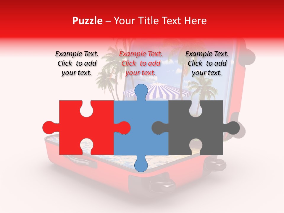 Blue Ocean Tan PowerPoint Template