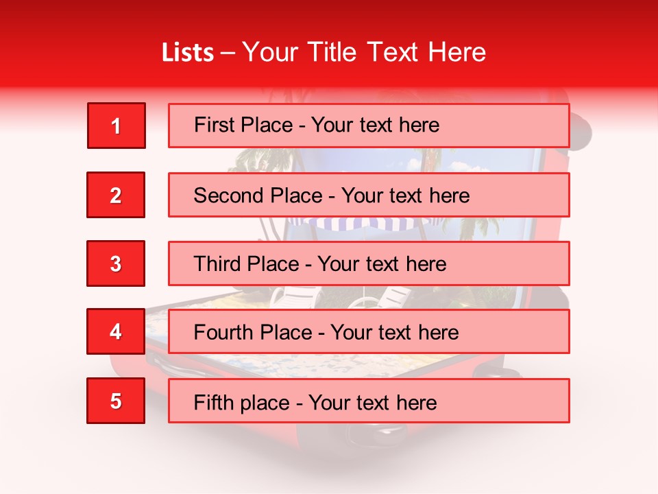 Blue Ocean Tan PowerPoint Template