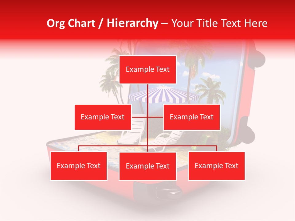 Blue Ocean Tan PowerPoint Template