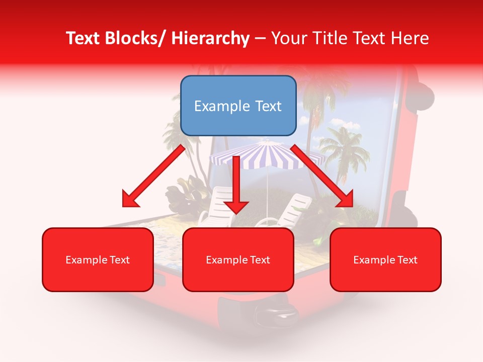 Blue Ocean Tan PowerPoint Template