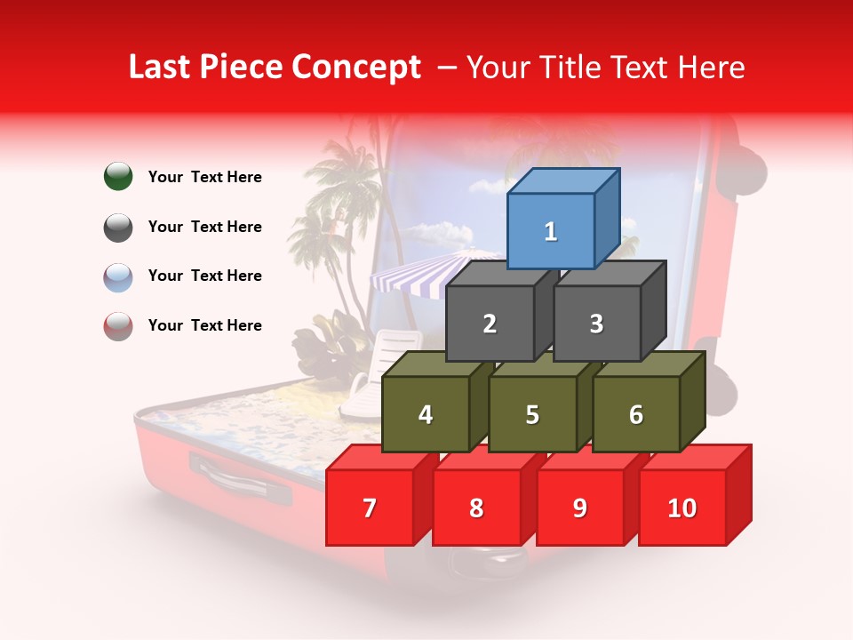 Blue Ocean Tan PowerPoint Template