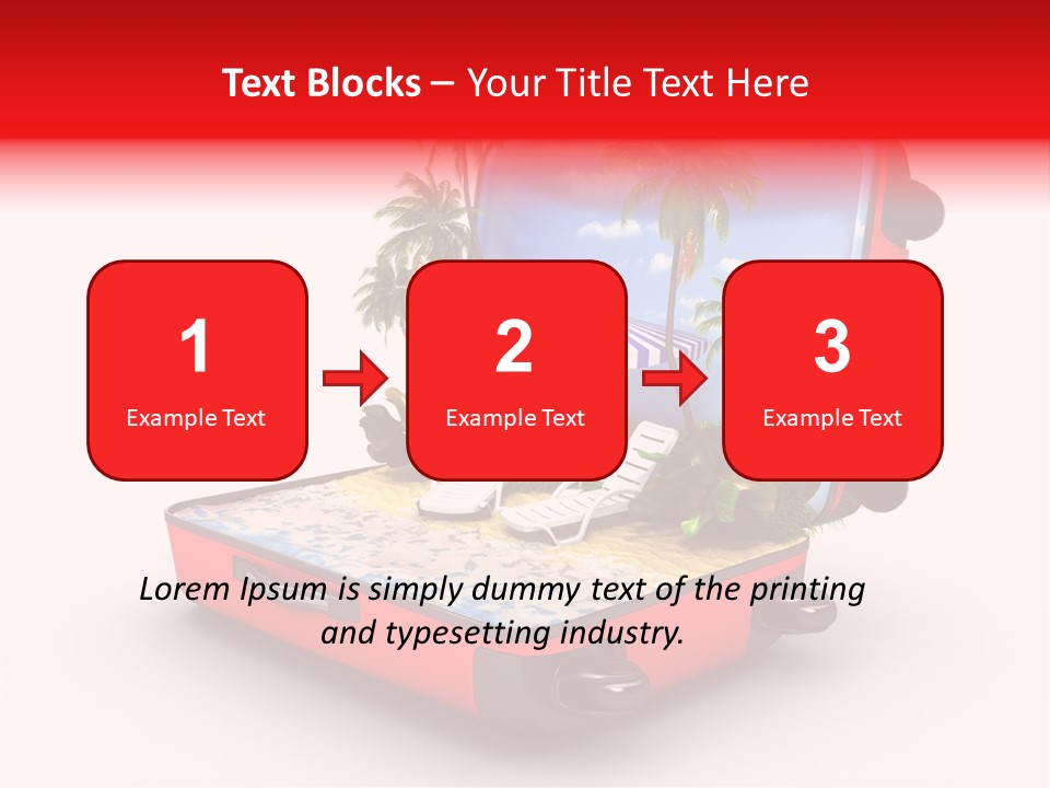 Blue Ocean Tan PowerPoint Template