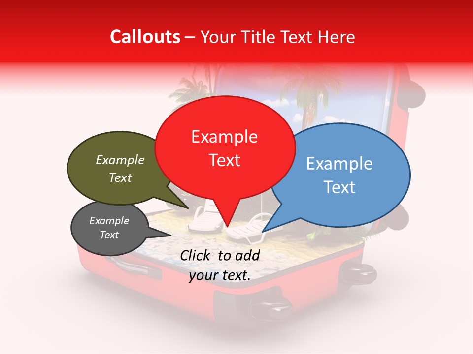 Blue Ocean Tan PowerPoint Template