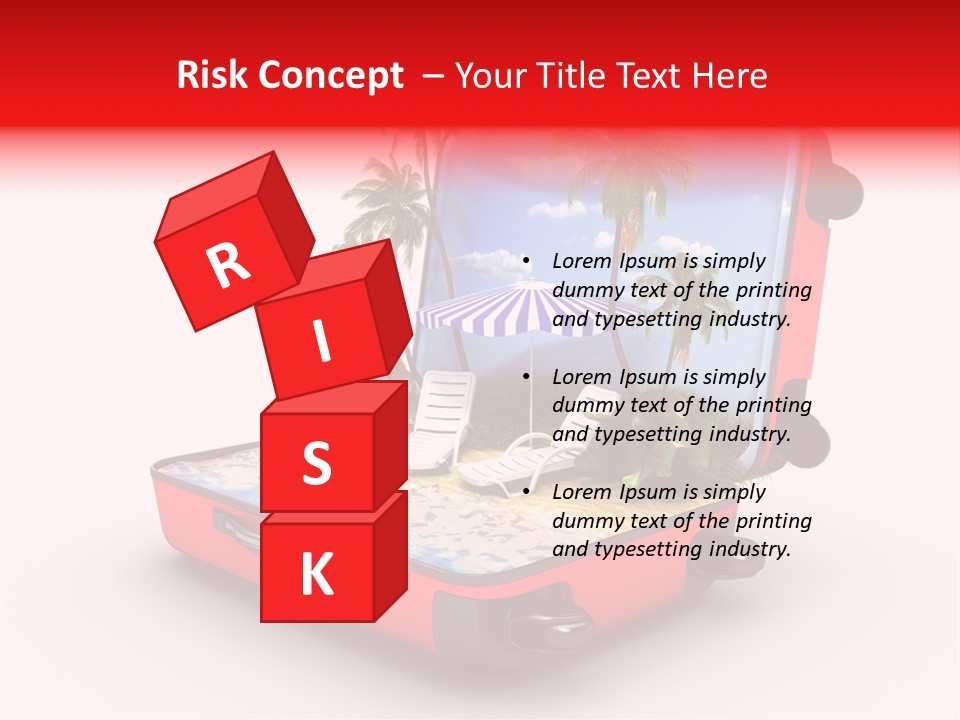 Blue Ocean Tan PowerPoint Template