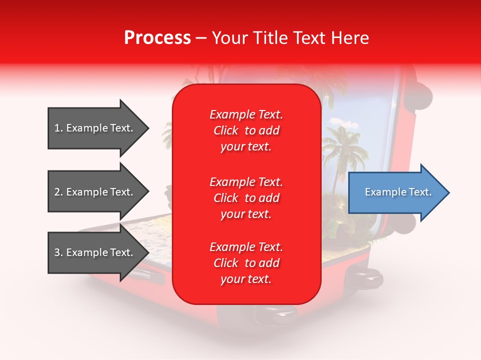 Blue Ocean Tan PowerPoint Template