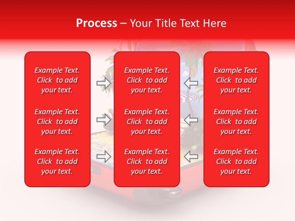Blue Ocean Tan PowerPoint Template