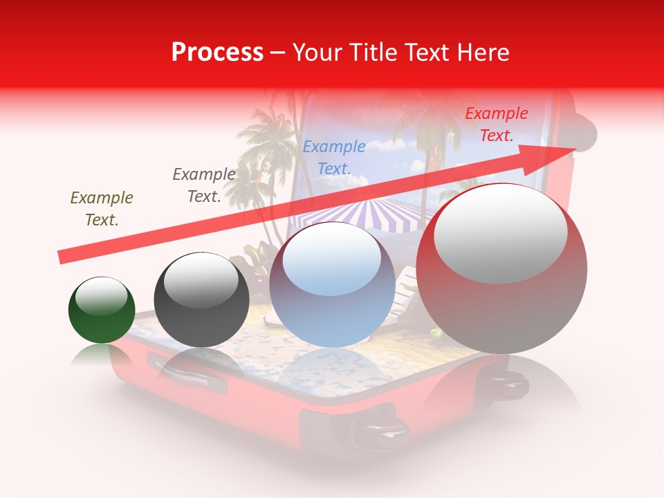 Blue Ocean Tan PowerPoint Template