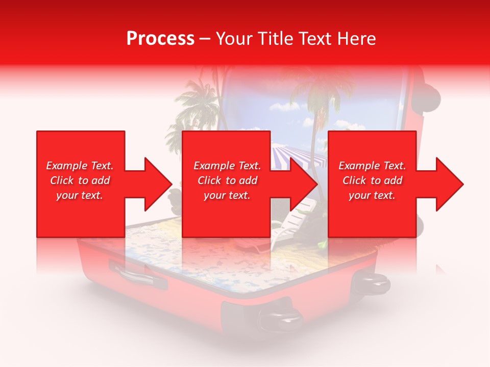 Blue Ocean Tan PowerPoint Template