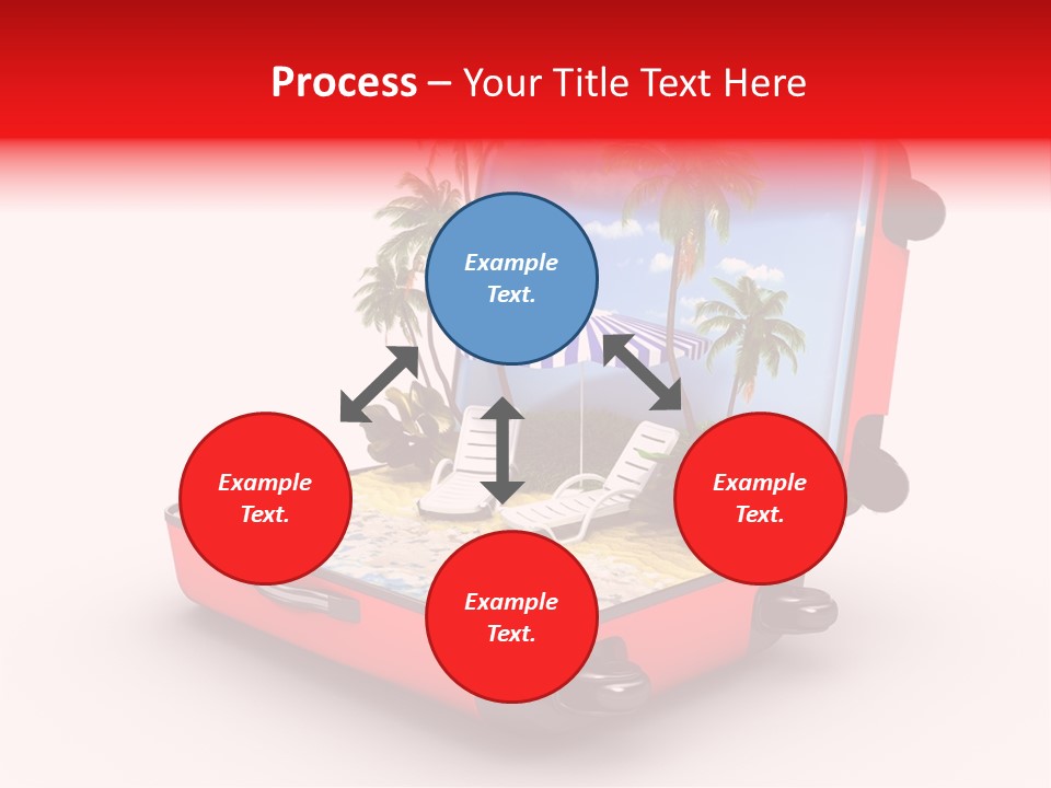 Blue Ocean Tan PowerPoint Template