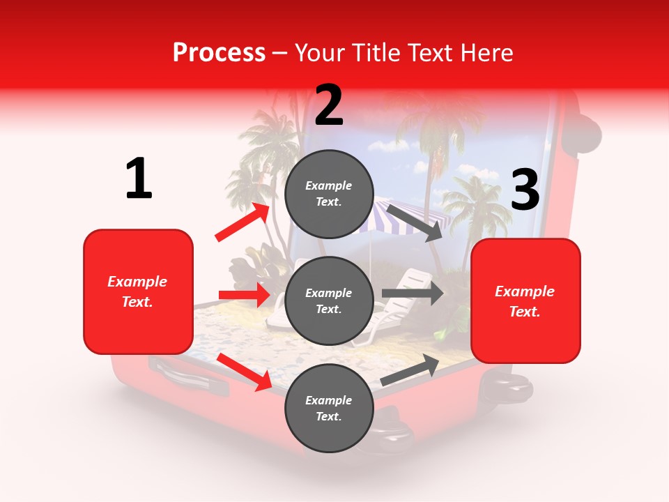 Blue Ocean Tan PowerPoint Template