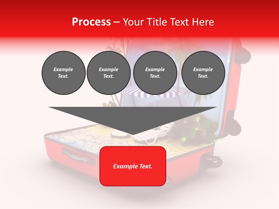 Blue Ocean Tan PowerPoint Template