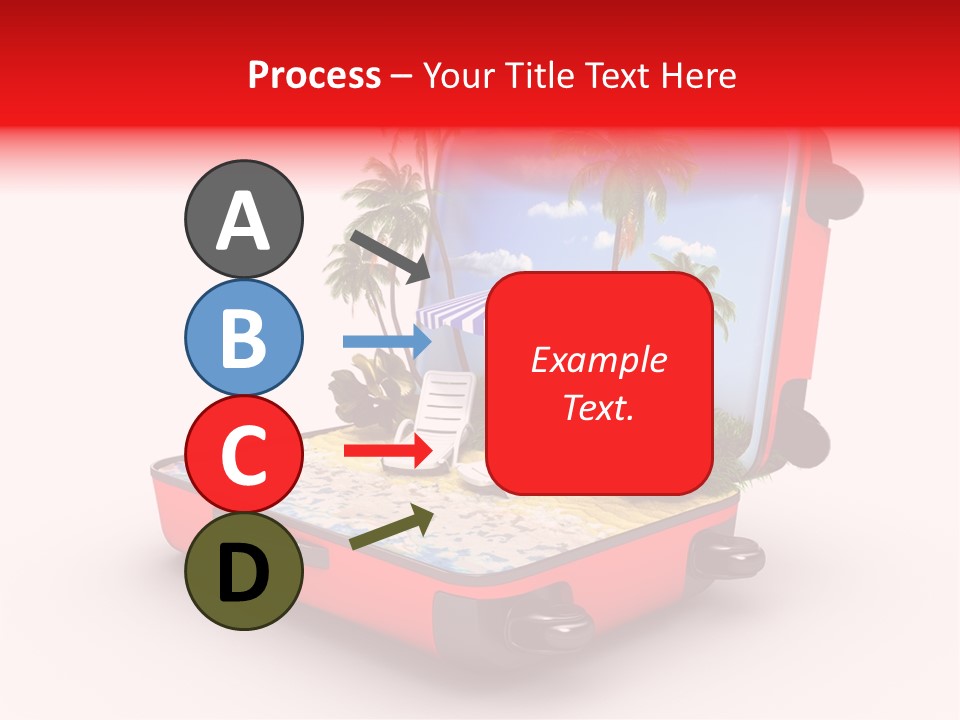 Blue Ocean Tan PowerPoint Template