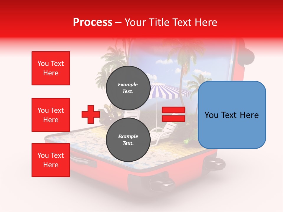 Blue Ocean Tan PowerPoint Template