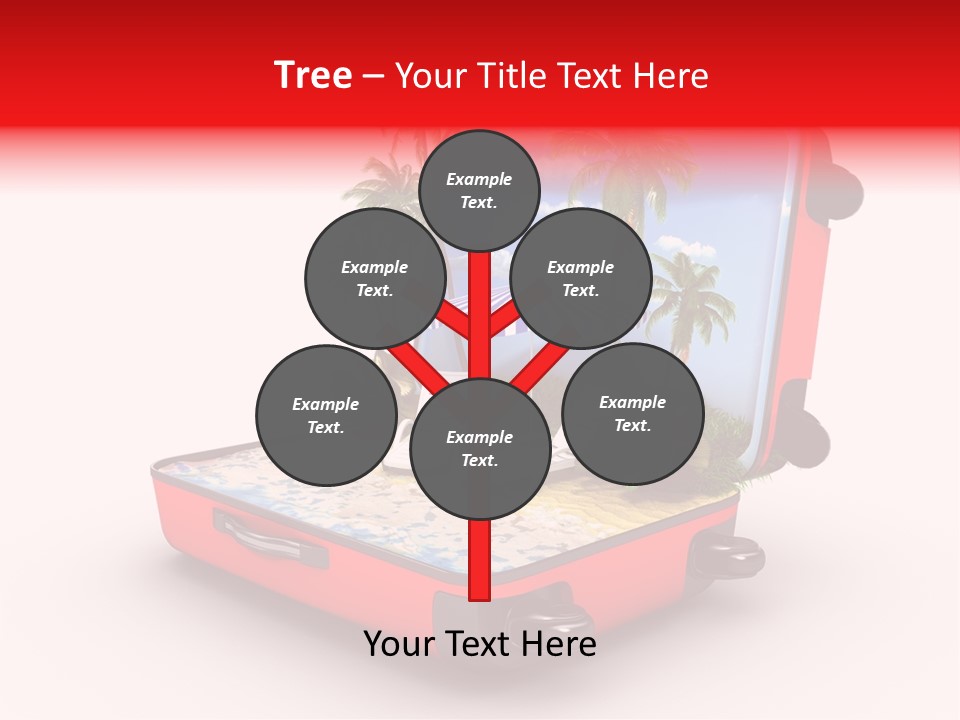 Blue Ocean Tan PowerPoint Template